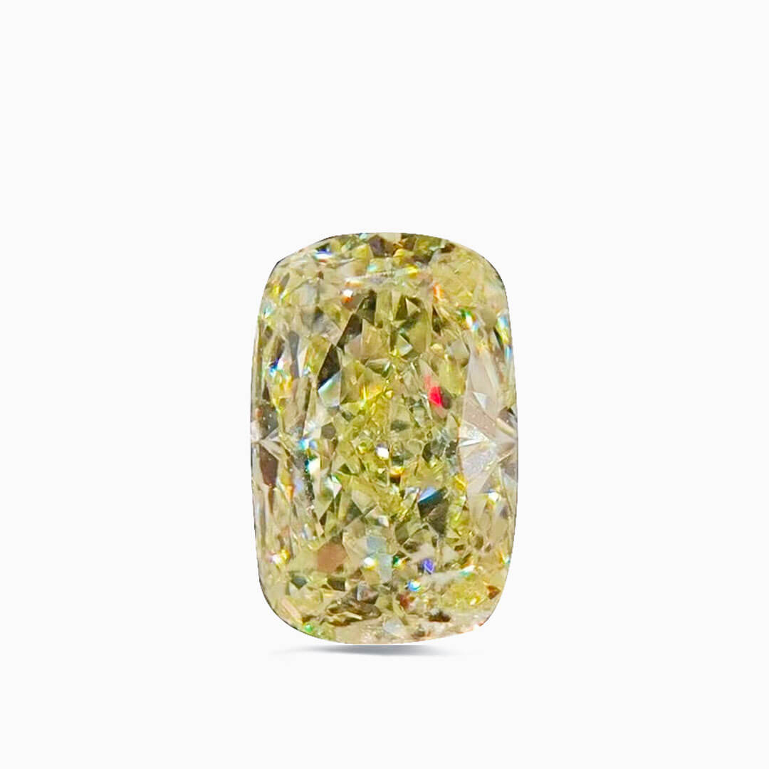 0.445 Carat Fancy Light Natural Loose Yellow Diamond
