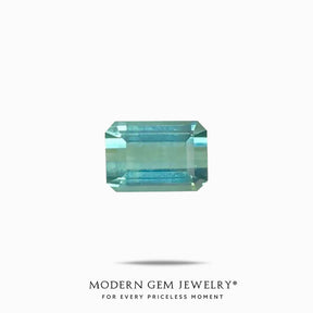 Exquisite Emerald Aquamarine Gem | Modern Gem Jewelry | Saratti