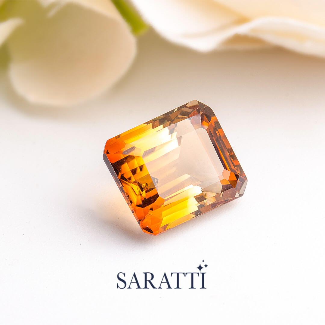 10.30 carat Natural Imperial Topaz Gemstone | Saratti – SARATTI