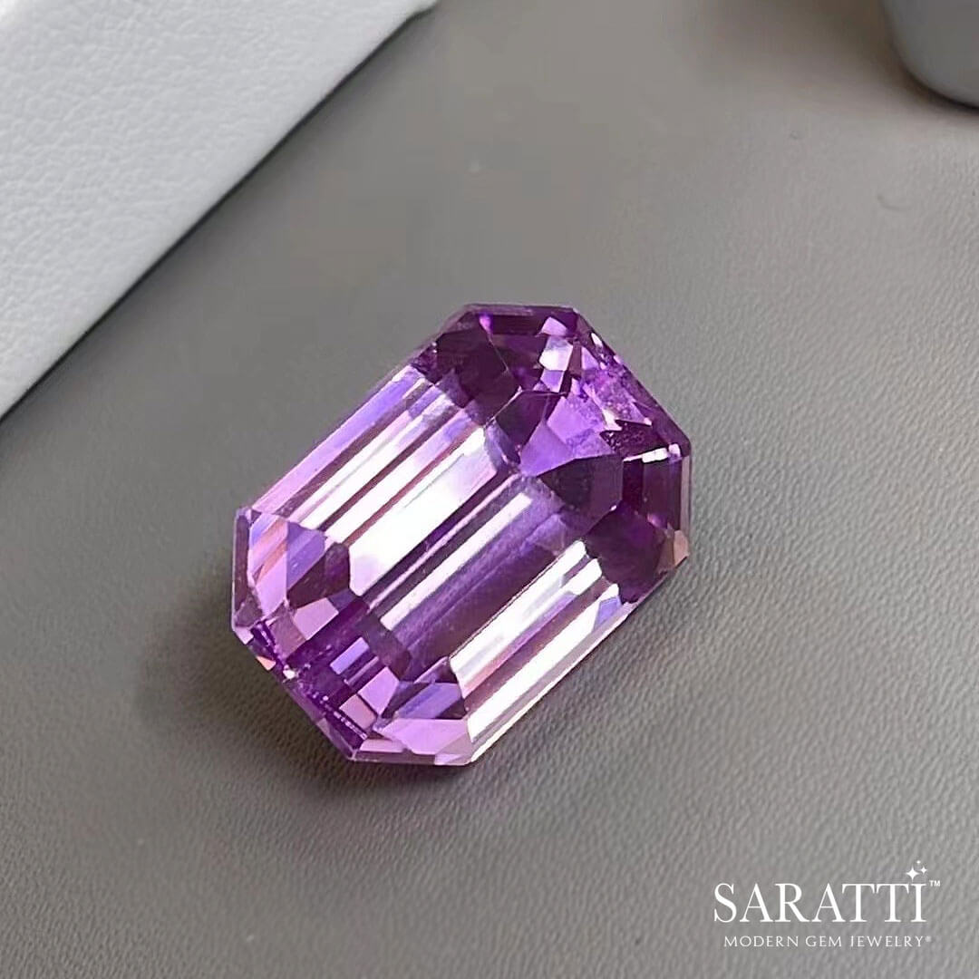 Purple Kunzite Gemstone For Sale | Saratti