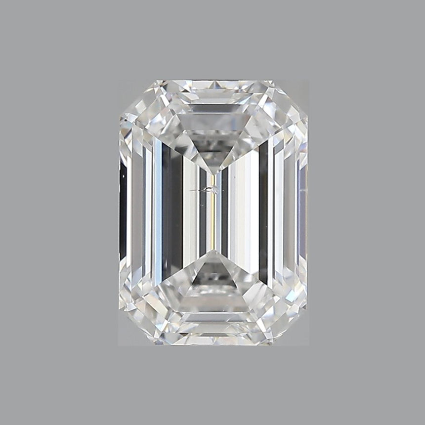 Emerald Cut E Color Natural Diamond Loose Stone | GIA Certified