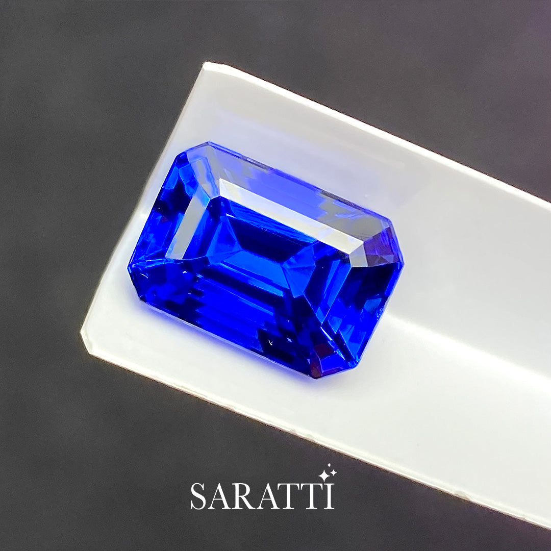 Eye Clean Natural Tanzanite Blue-Violet | SARATTI  
