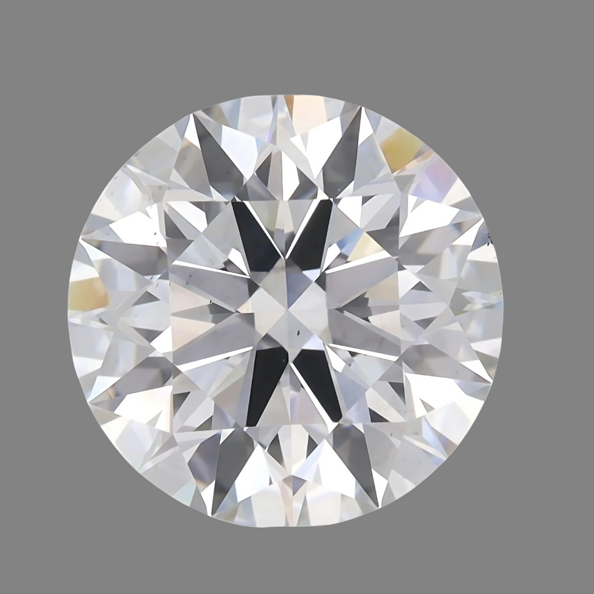 F-colored Round Cut Lab Diamond Gem | Saratti