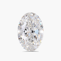 3.83 carats Oval F Color Lab Diamond | GIA Certified