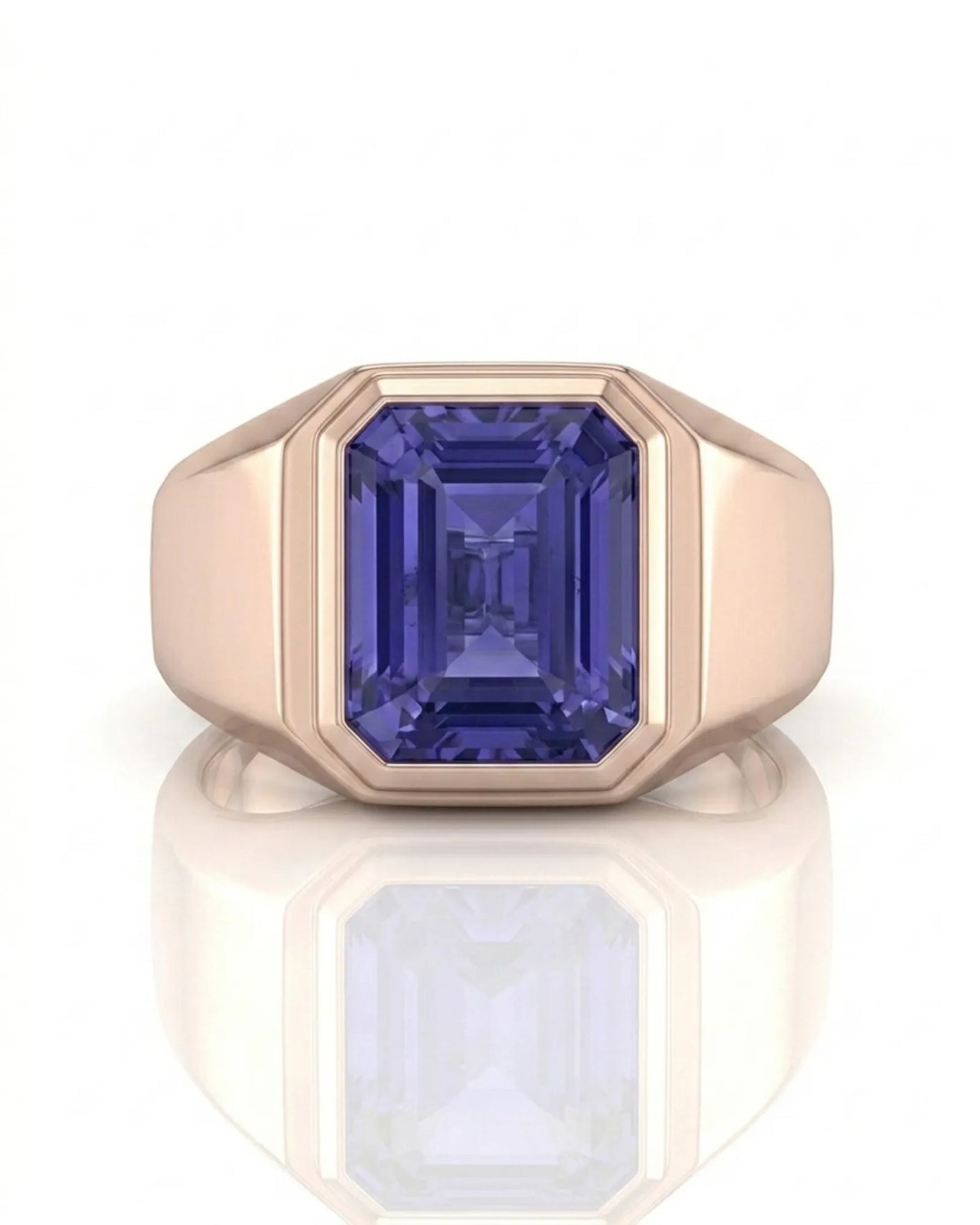 Orion Tanzanite Signet Ring