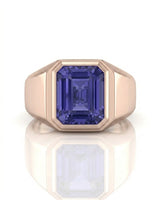 Orion Tanzanite Signet Ring