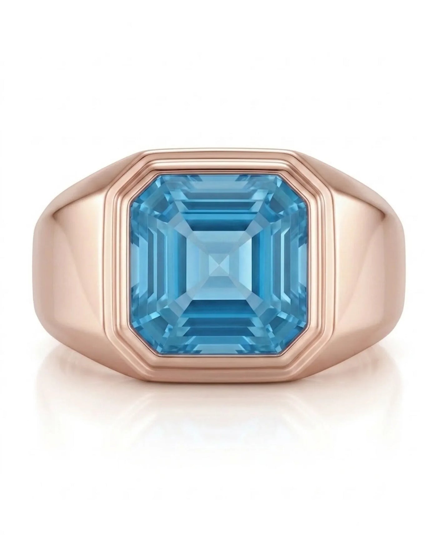Aurelion Topaz Signet Ring