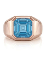 Aurelion Topaz Signet Ring
