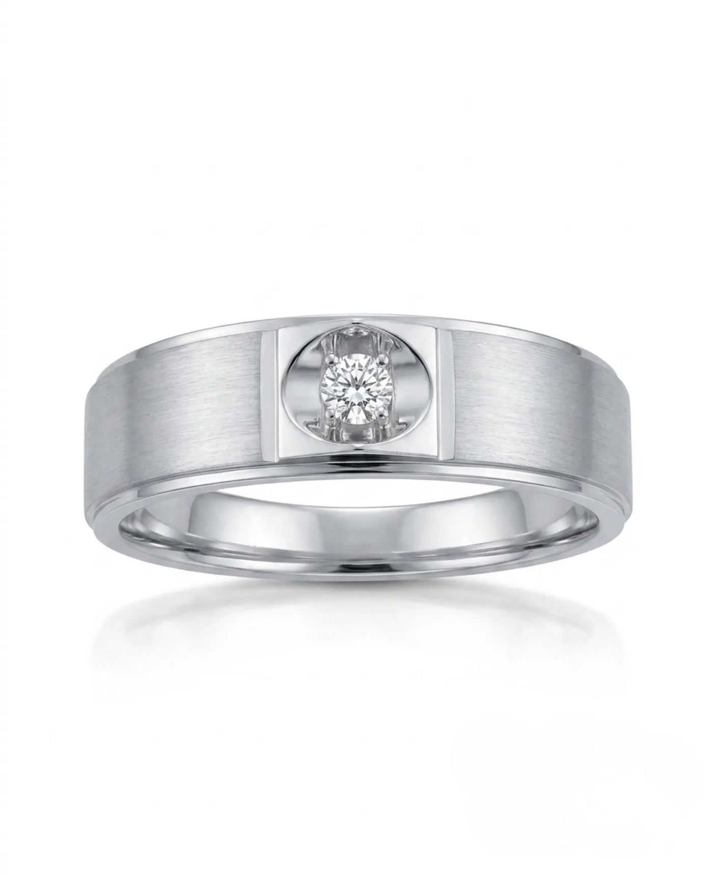 The Mandorla Diamond Ring