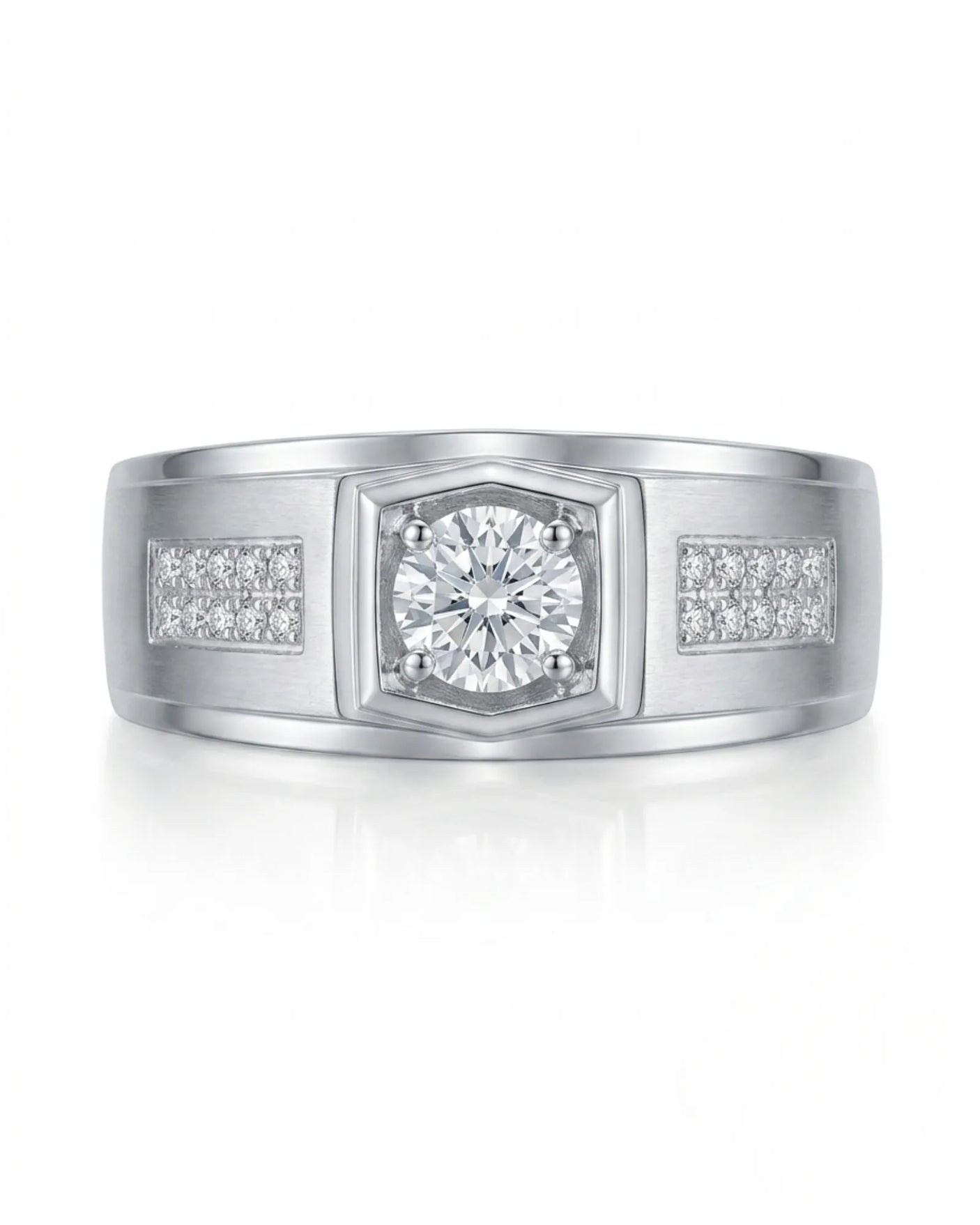 Six Paths Echelon Diamond Ring