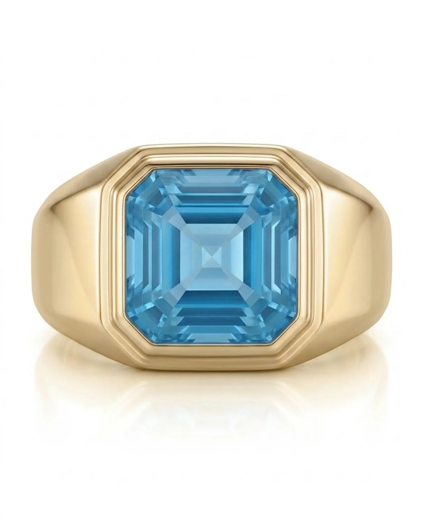 Aurelion Topaz Signet Ring