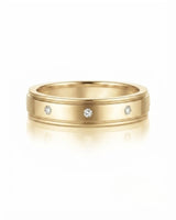 Trinity Diamond Wedding Band