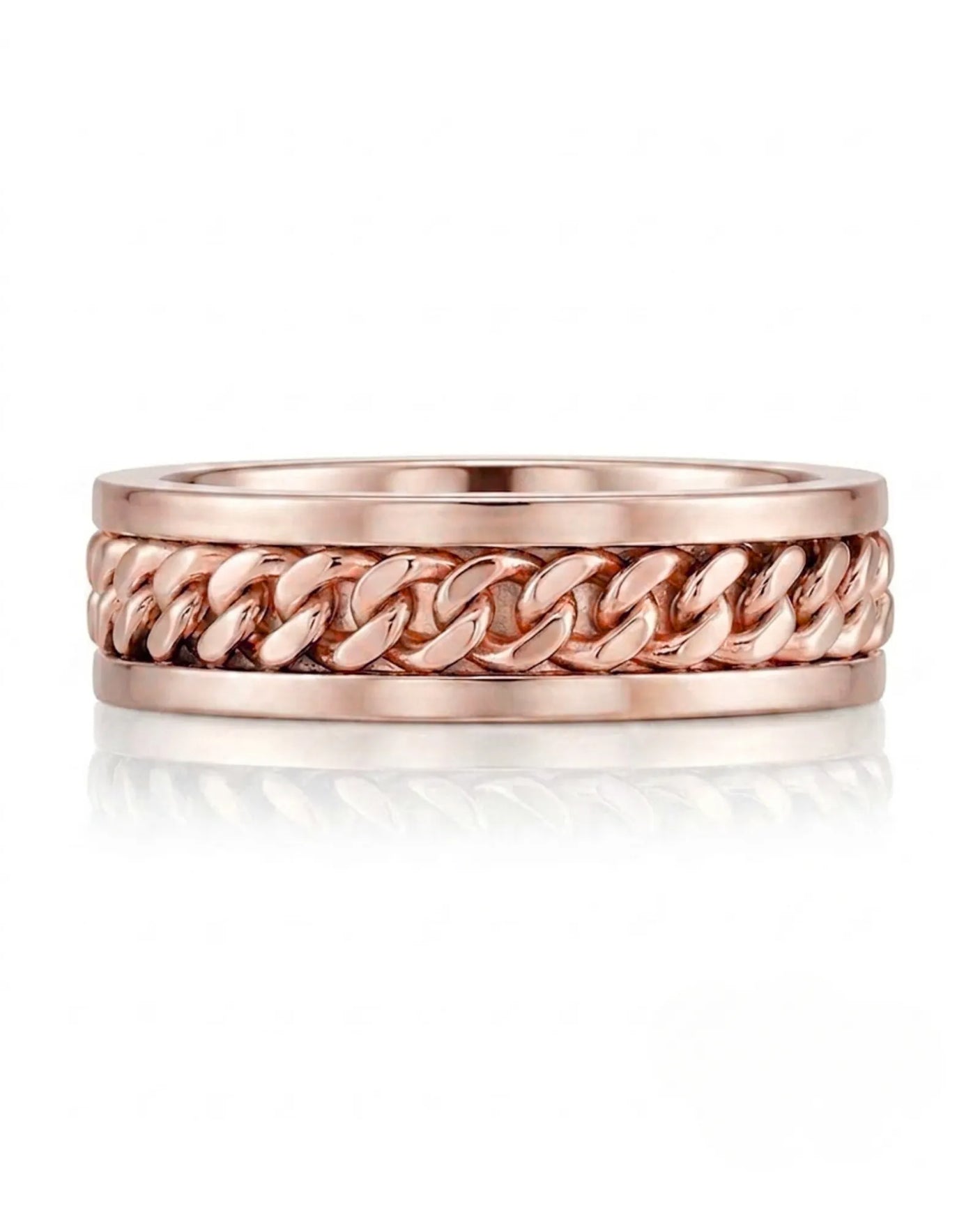Apex Chain Wedding Band