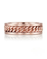 Apex Chain Wedding Band