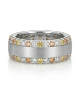 Imperium Golden Diamond Eternity Band