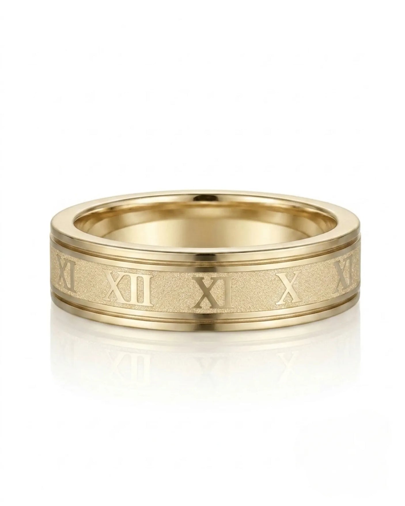 Eternum Roman Wedding Band