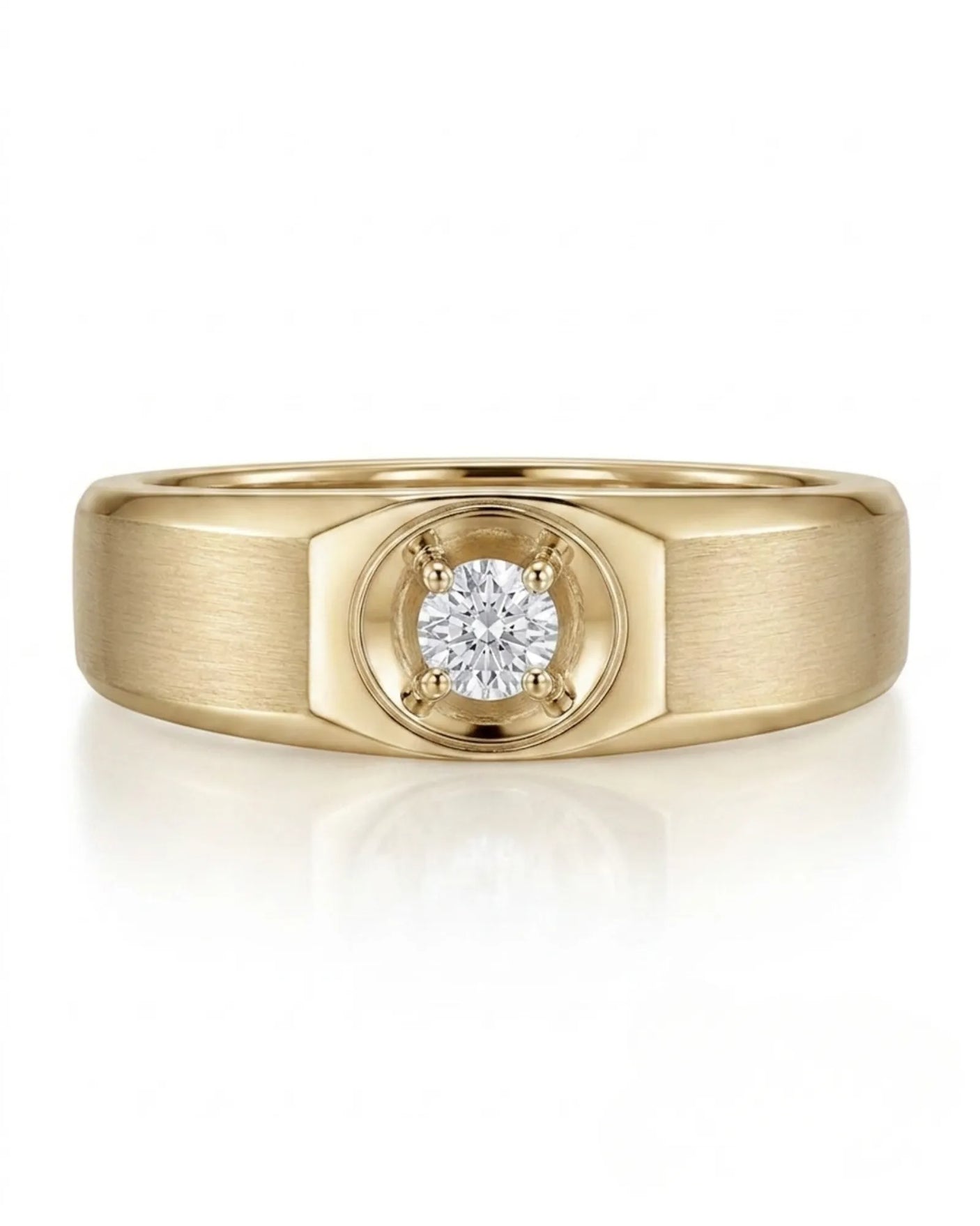 Art Deco Dome Diamond Ring