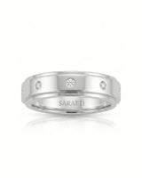 Trinity Diamond Wedding Band