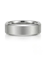 Aurelian Satin Wedding Band