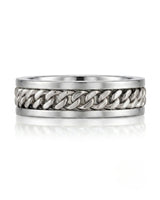 Apex Chain Wedding Band