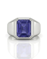 Orion Tanzanite Signet Ring