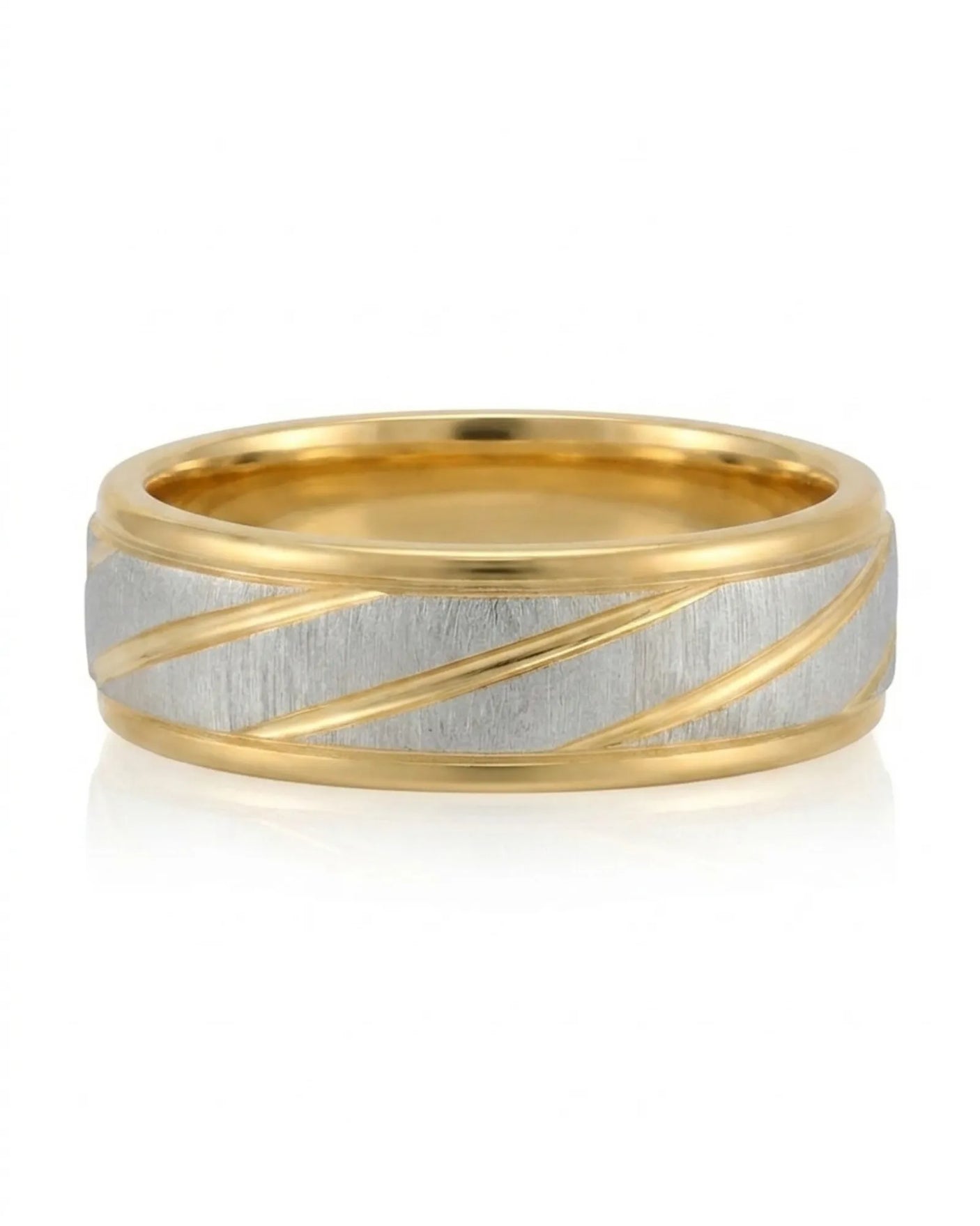 Aureus — The Golden Resolve Two Tone Men Band