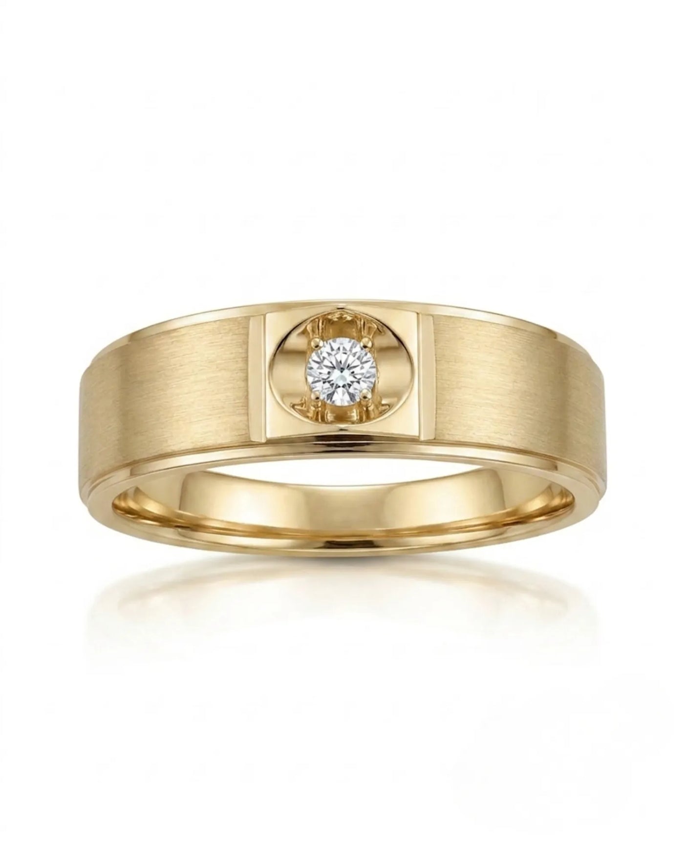 The Mandorla Diamond Ring