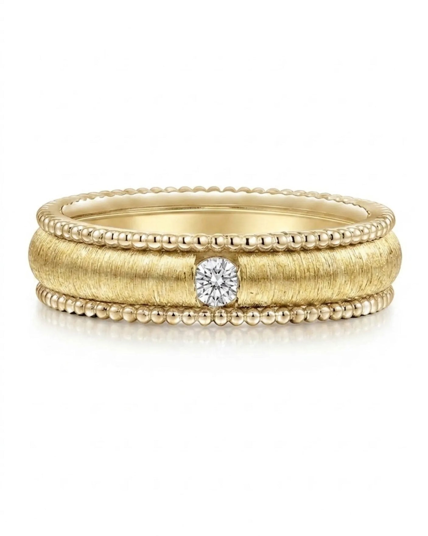 Imperium Layered Wedding Band