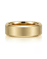 Axis Satin Wedding Band