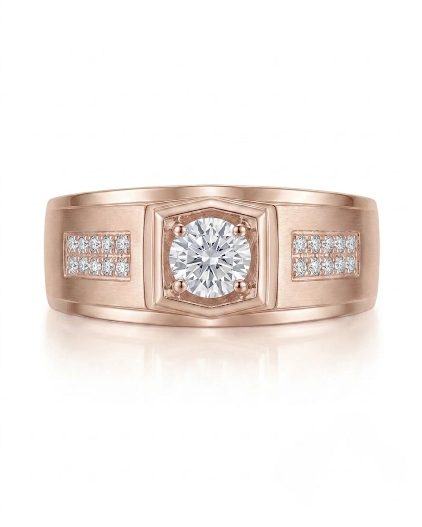 Six Paths Echelon Diamond Ring