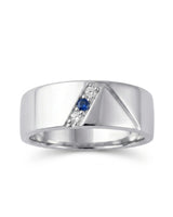 Azure Axis Diamond Ring