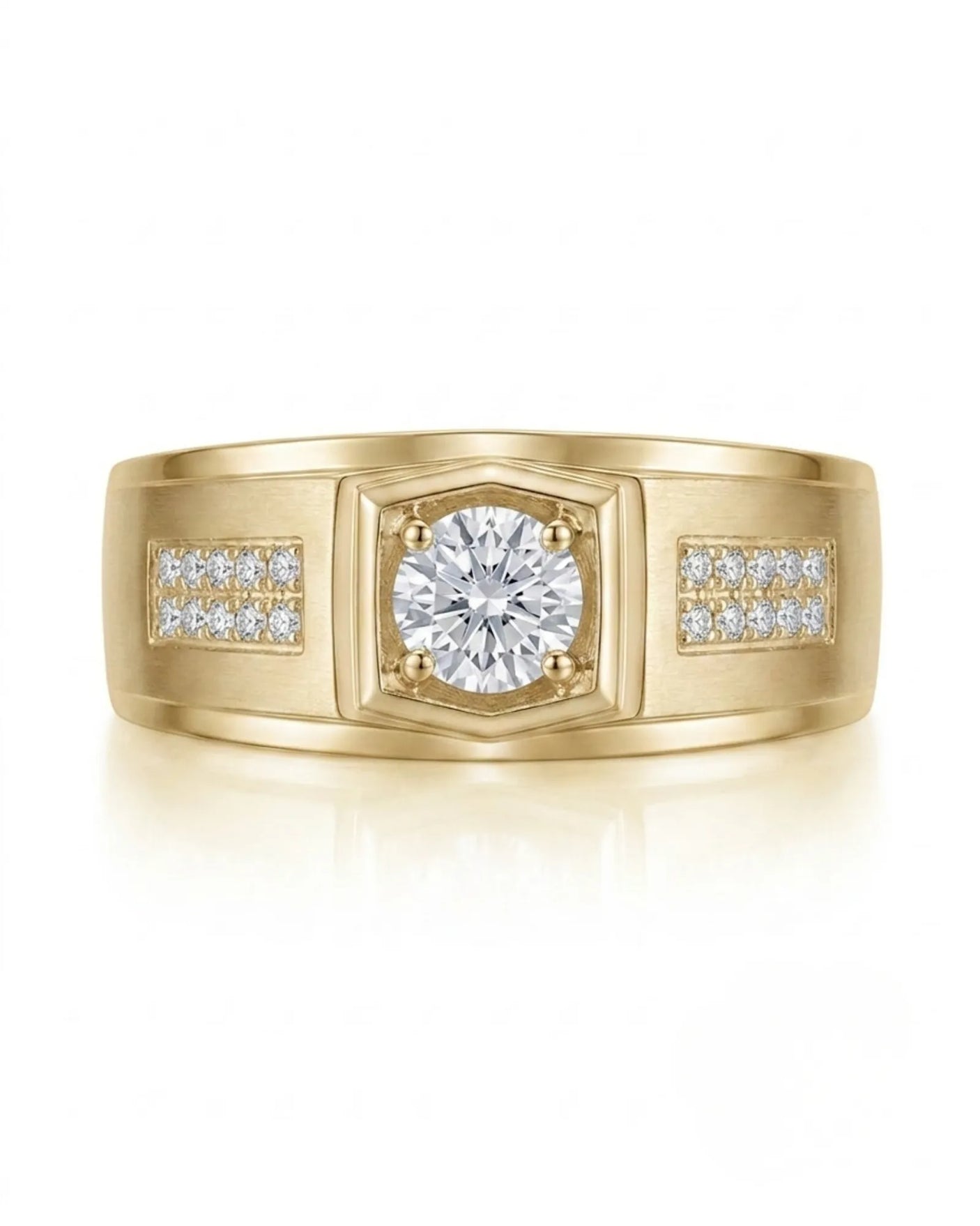 Six Paths Echelon Diamond Ring