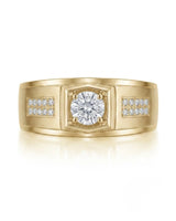 Six Paths Echelon Diamond Ring