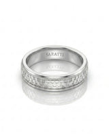 Aurelian Honeycomb Wedding Band