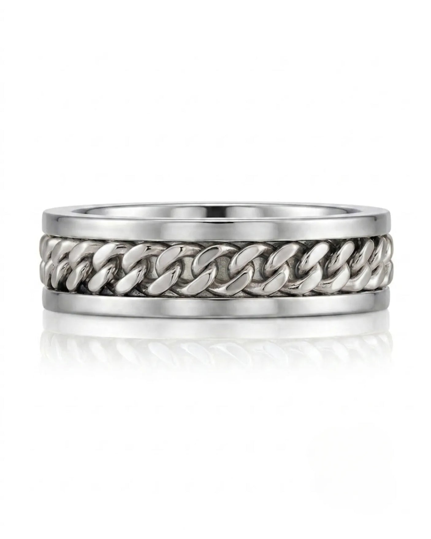 Apex Chain Wedding Band