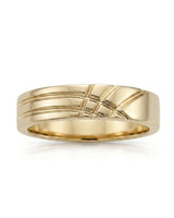 Axis Vector Wedding Band