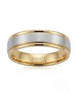 Orion Satin Duo Wedding Band