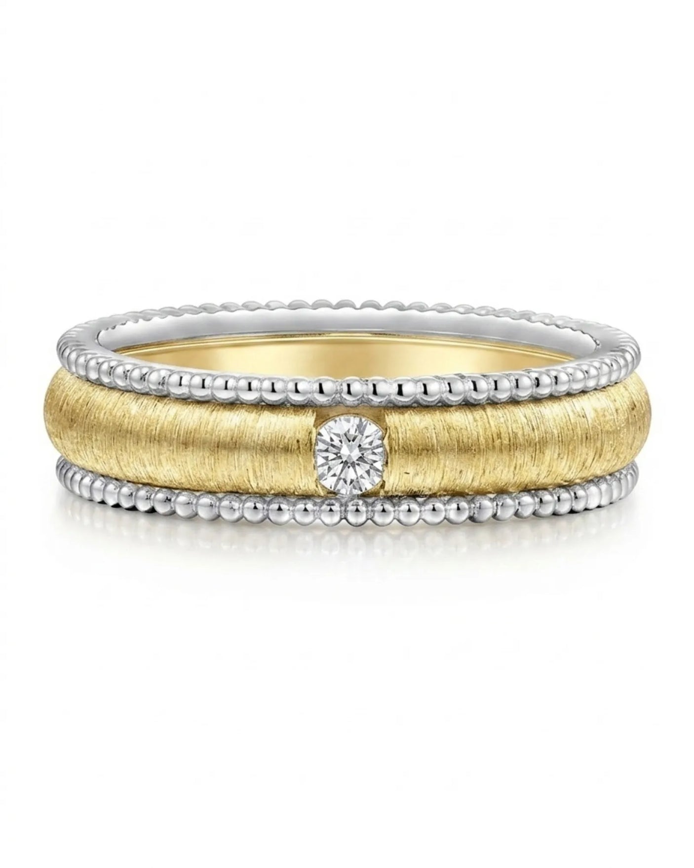 Imperium Layered Wedding Band
