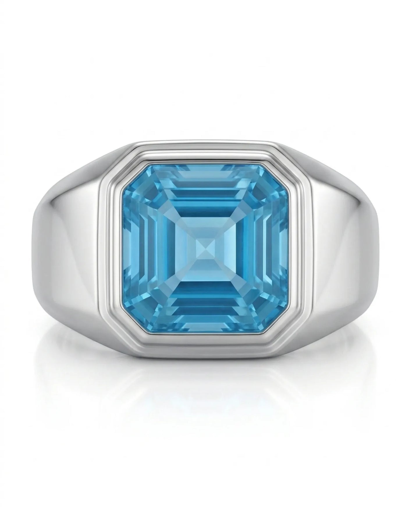 Aurelion Topaz Signet Ring