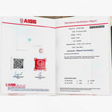 Faceted heart Paraiba tourmaline gemstone | SARATTI
