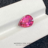 3.98 Carat Rubellite Tourmaline Gemstone