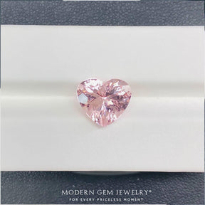 2.365 Carat Morganite Pink Gem | Modern Gem Jewelry | Saratti