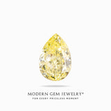 Loose Natural Fancy Yellow Diamond | Modern Gem Jewelry