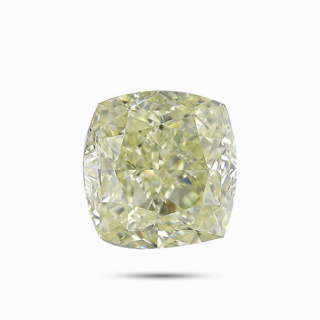 Fancy Yellow Cushion Shaped Gem | Saratti