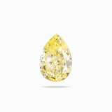 Pear-shaped Fancy Yellow Diamond | Modern Gem Jewelry