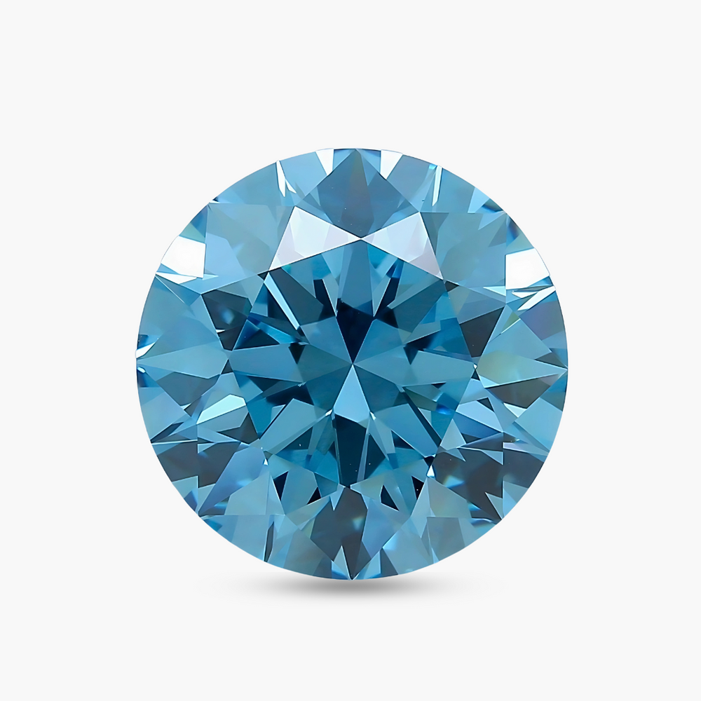 1.17-Carat Fancy Vivid Greenish Blue Diamond | VVS1 Clarity 1.17-Carat Fancy Vivid Greenish Blue Diamond | VVS1 Clarity