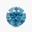 1.17 cts Fancy Vivid Greenish Blue Natural Diamond (Treated) | GIA certified | Saratti Jewelry