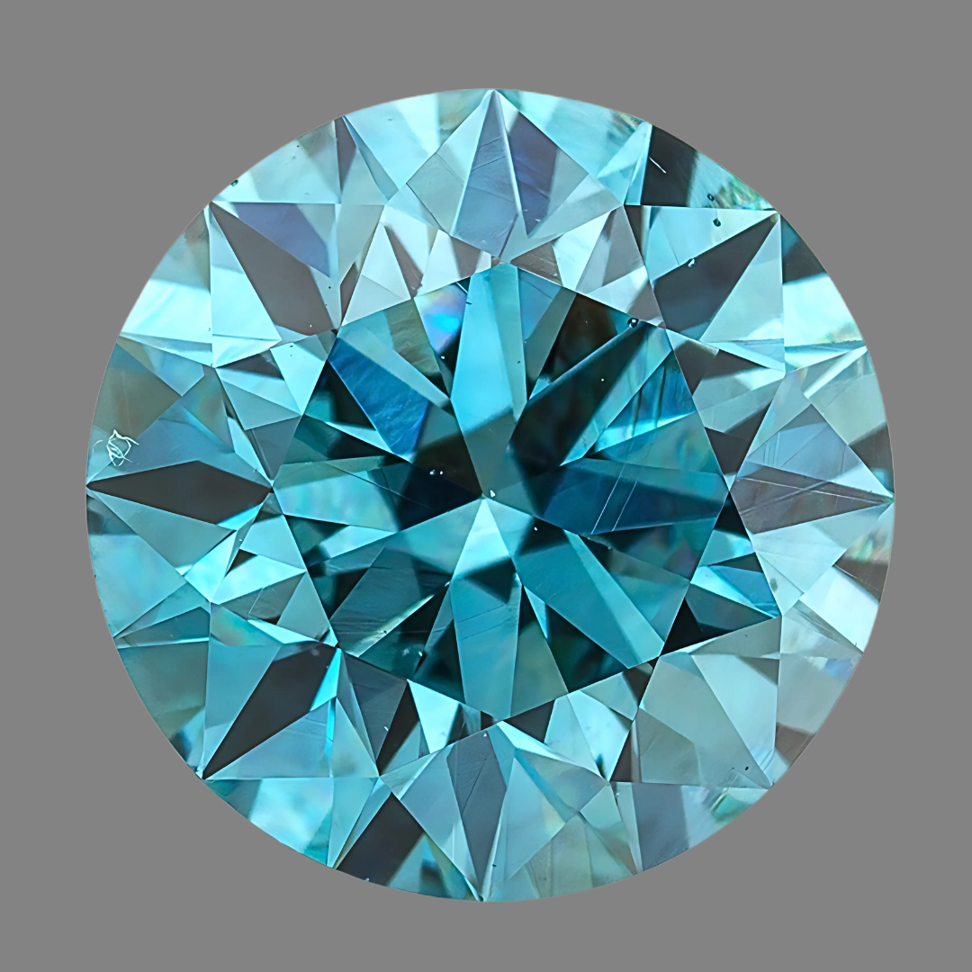 Fancy Light Blue Natural Diamond Treated | Saratti Jewelry