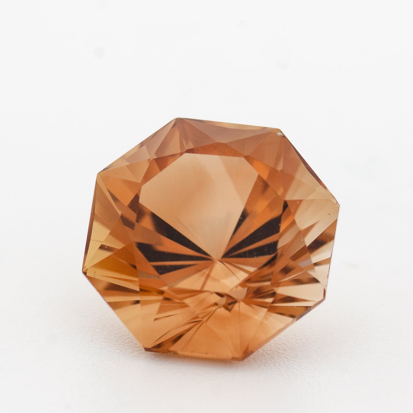 Fancy cut champagne Topaz 10.7ct for custom jewelry | SARATTI