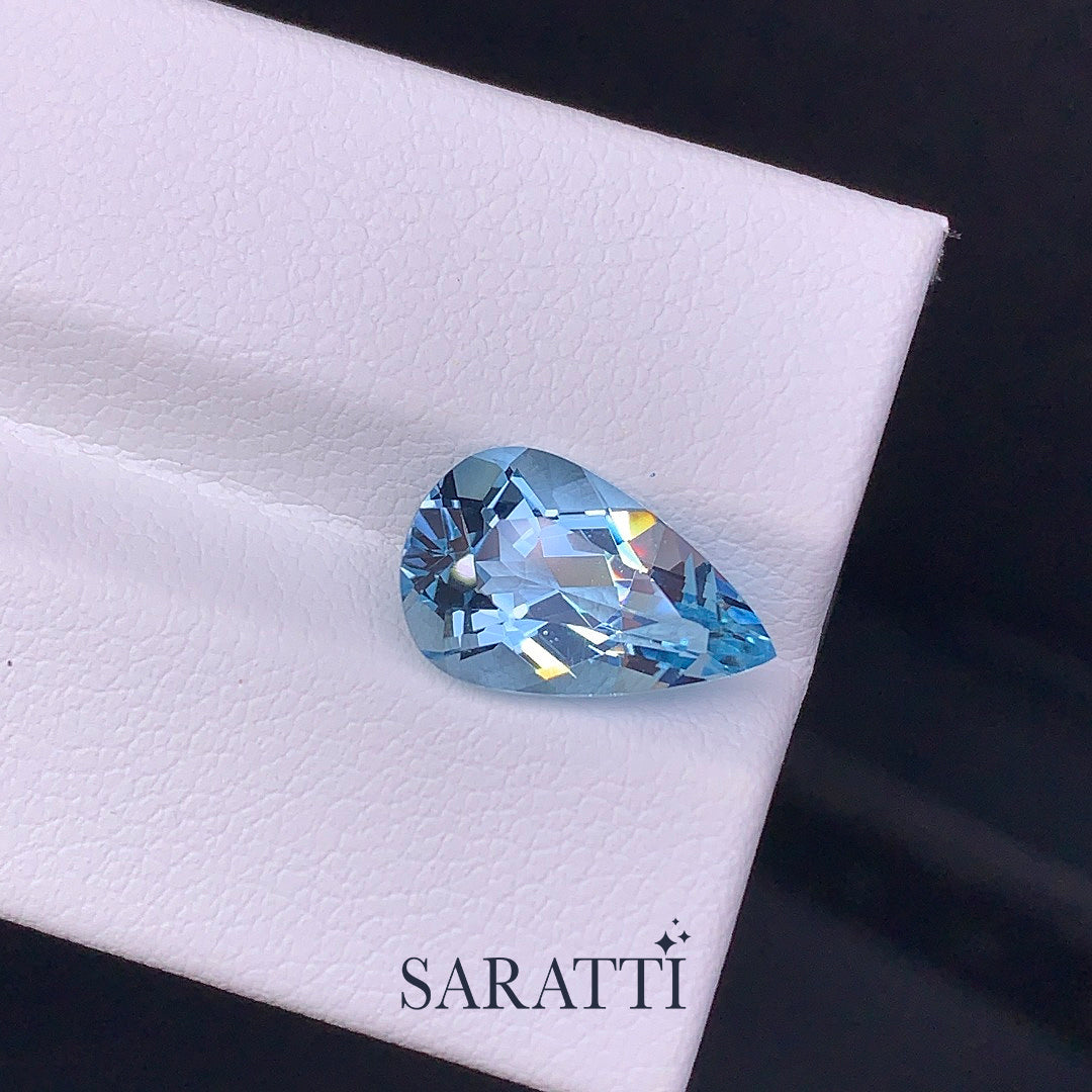 GUILD Certified Aquamarine Exceptional Color | SARATTI